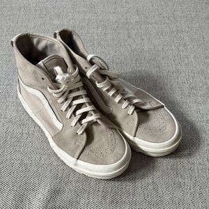 Vans Beige High-Top Sneakers